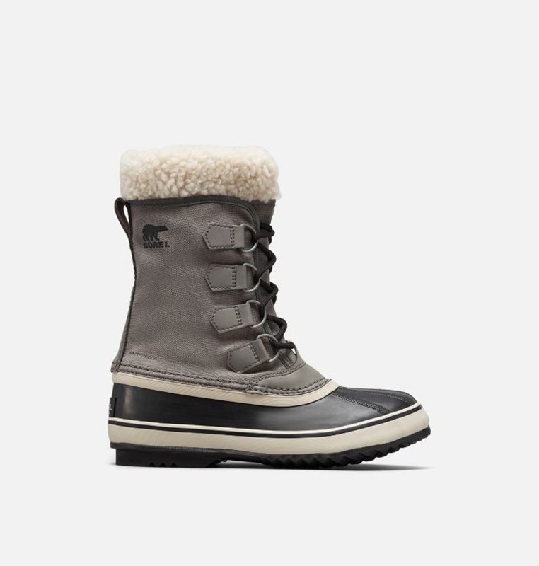 Womens Snow Boots Grey/Black - Sorel Winter Carnival™ Low - 032-YOFXNW